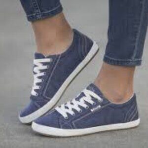 Täos Footwear Star Blue Wash Canvas Sneaker 10W